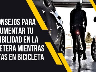 Consejos para aumentar tu visibilidad en la carretera mientras montas en bicicleta