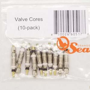 Nucleos de valvulas 10pz tipo Francesa/Presta - Orange Seal