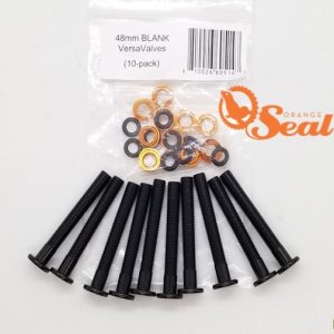 Valvulas para tubeless, Tallos solos 32mm / 48mm x 10pz Orange Seal
