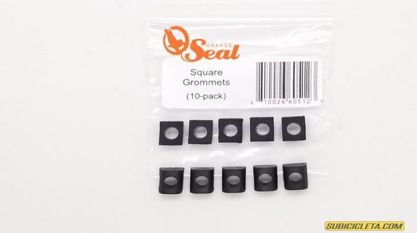 Arandelas de goma cuadradas  para valvulas tubeless 10pz - Orange Seal - Image 2