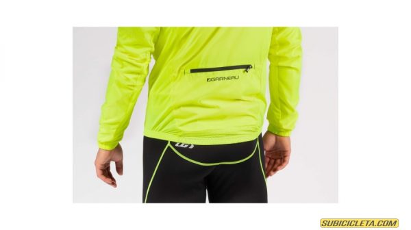 Cortaviento Modesto Cycling 3 Amarillo Brillante Garneau - Image 3