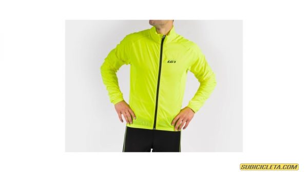 Cortaviento Modesto Cycling 3 Amarillo Brillante Garneau - Image 4