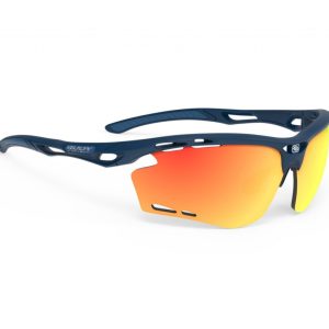 Lentes PROPULSE Blue Navy Matte - Multilaser Orange RUDY PROJECT