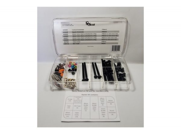 Valvulas tubeles Kit para taller 104pz Orange Seal