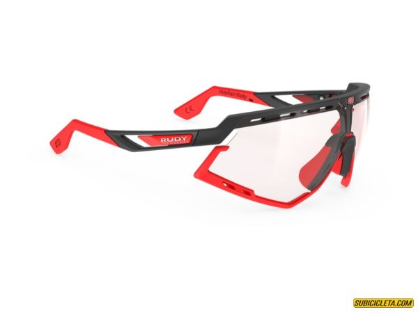 Lentes DEFENDER Black Matte - ImpactX Photochromic 2 Red Rudy Project