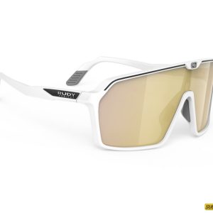 Lentes Spinshield White Matte - Optics Multilaser Gold Rudy Project