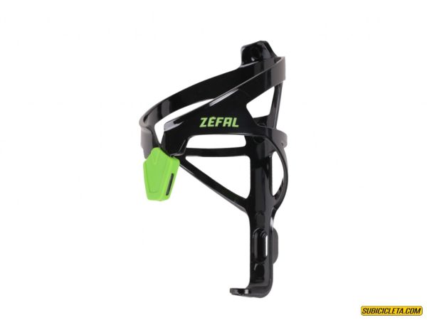 Porta bidon de resina Pulse A2 - Negro y verde Zefal