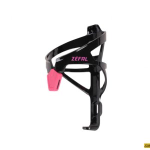 Porta Bidon De Resina Pulse A2 - Negro Y Rosado Zefal