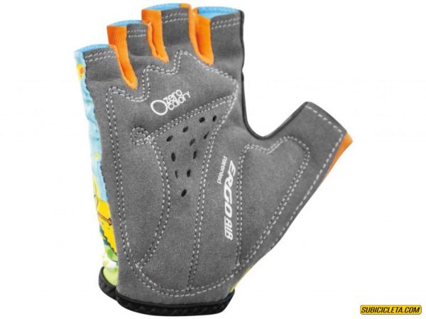 Guantes de niño Kid Ride Monster Azul Claro 29g Garneau - Image 2