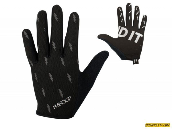 GUANTES LARGOS BLACKOUT BOLTS HANDUP - Image 2