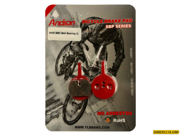Pastilla De Freno (Avid) Marca Andson - Image 3