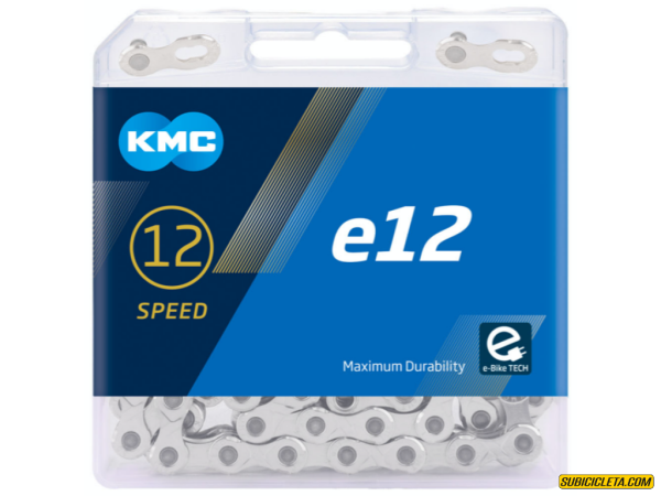 Cadena KMC E12 para E-Bike (12 velocidades)