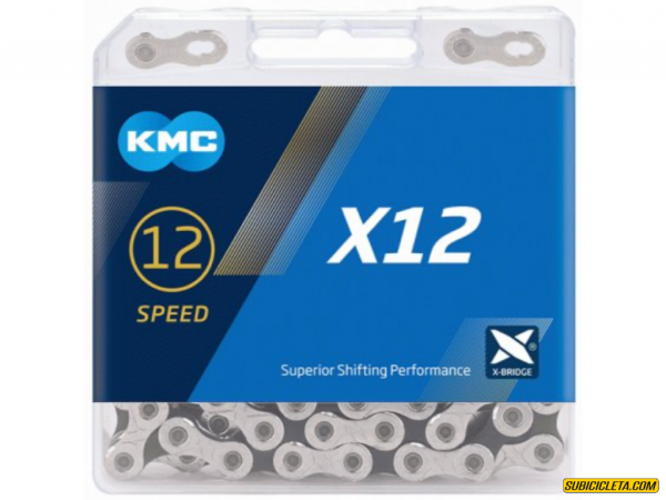 Cadena Kmc X12 Para Bicicleta (12 Velocidades)