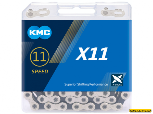 Cadena Kmc X11 Para Bicicleta (11 Velocidades)