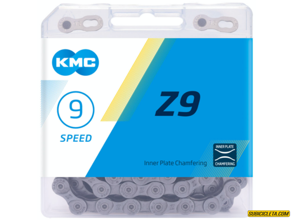 Cadena Kmc Z9 Para Bicicleta (9 Velocidades)