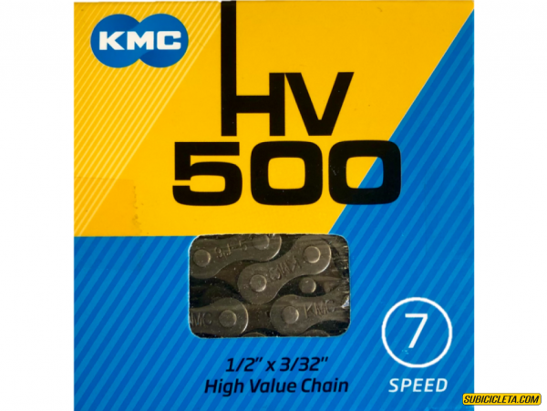 Cadena Kmc HV500 Para Bicicleta (7 Velocidades)