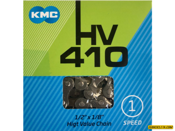Cadena Kmc Hv410 Para Bicicleta (1 Velocidad)