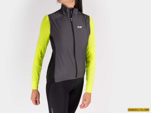 Chaleco de Mujer Nova 2 Gris y Negro Garneau - Image 2