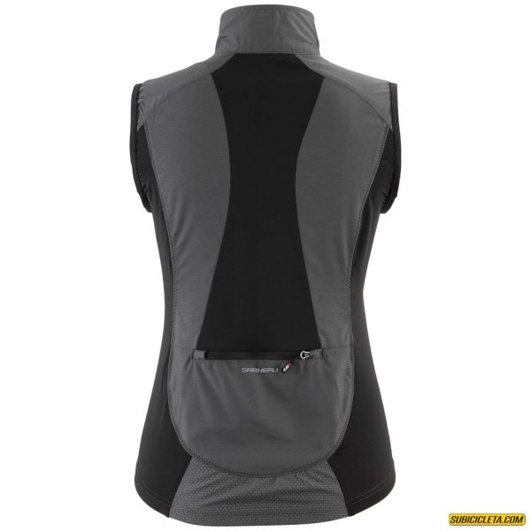 Chaleco de Mujer Nova 2 Gris y Negro Garneau - Image 3