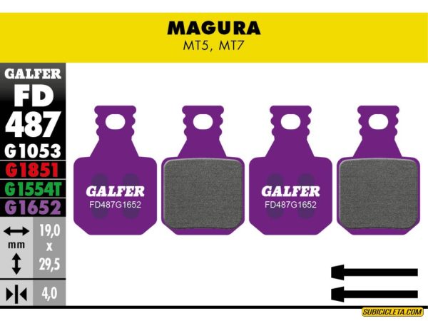 MAGURA MT5 - MT7 E-BIKE 4 PAST - FD487G1652 GALFER