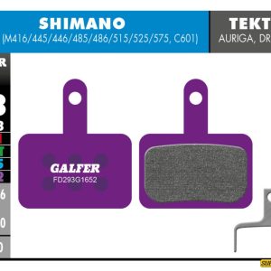 SHIMANO DEORE TEKTRO TRP E-BIKE FD293G1652 GALFER