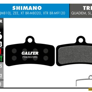 SHIMANO SAINT ZEE XTR TEKTRO TRP (4p.) STANDARD FD426G1053 GALFER