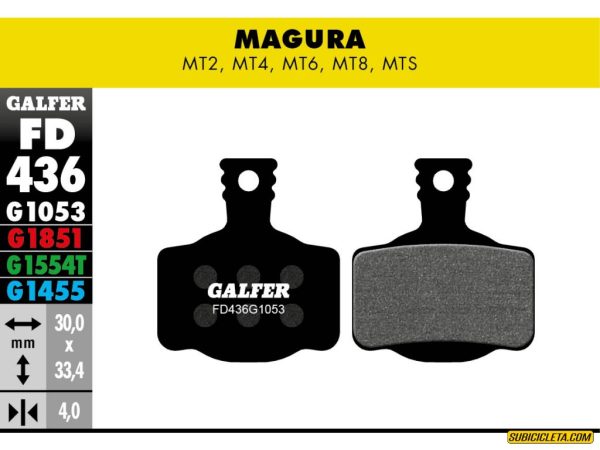 MAGURA MT2-MT4-MT6-MT8 STANDARD FD436G1053 GALFER