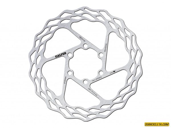DISCO WAVE ROAD/GRAVEL Ø140x1.8mm 6 HUECOS DB101W GALFER
