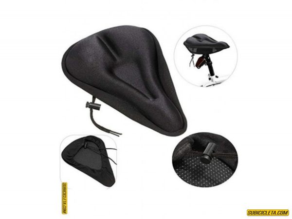 Forro de silicona para asientos de bicicletas Anti Prostáticos. - Image 2