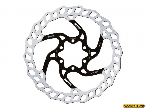 DISCO WAVE MTB Ø160x1.8mm 6 HUECOS DB002W GALFER