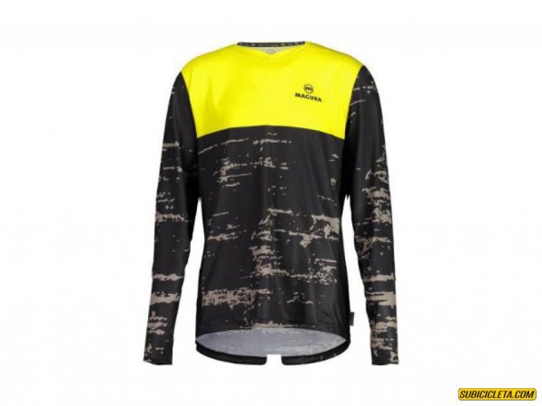 JERSEY MANGA LARGA  YELLOWCAMO MAGURA