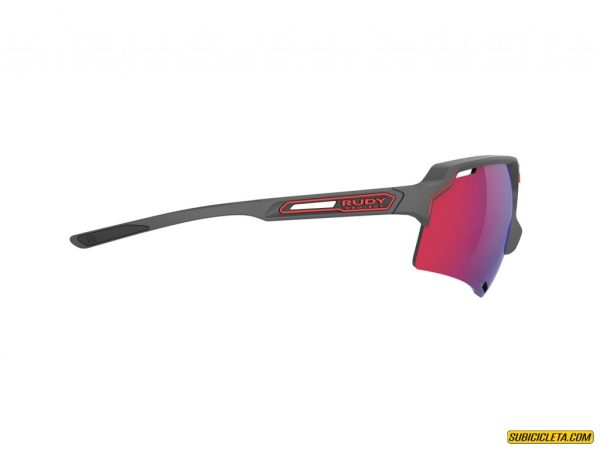 Lentes Deltabeat Charcoal Matte Optics Multilaser Red Rudy Project - Image 4