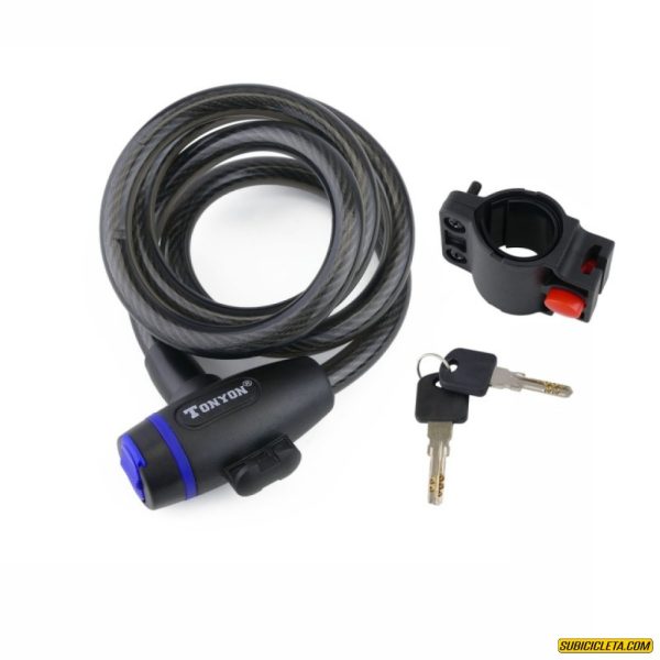 Guaya Candado para Bicicleta 1,20m x 12mm - Image 3
