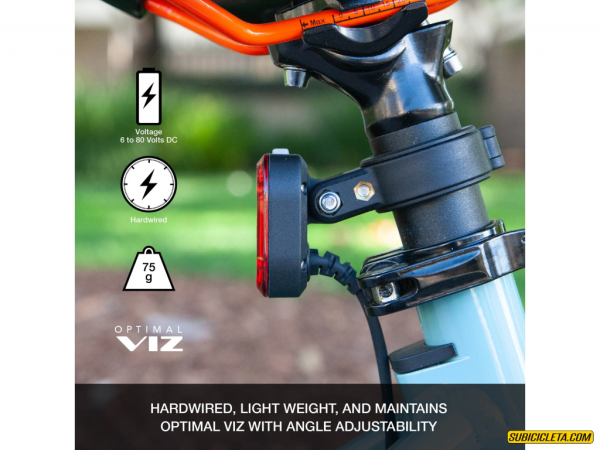 Luz Trasera para bicicletas eBike Emax+ 150 NIte Rider - Image 3