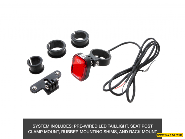 Luz Trasera para bicicletas eBike Emax+ 150 NIte Rider - Image 4