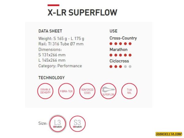 Sillin X-LR Superflow TI 316 L3 Black Selle Italia - Image 6