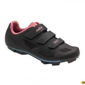 Zapatos MTB Mujer Multi Air Flex II Negro/Fucsia Garneau