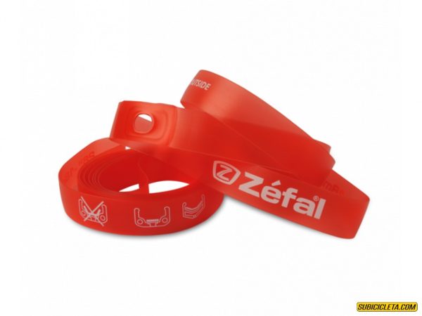 Fondo de Llanta roja rin 26" 18 mm 2pz Zefal