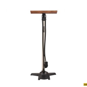 Inflador De Pie Profil Max Fp65 Z-Switch manometro digital Plateado Zefal