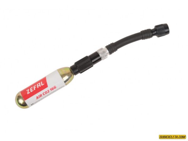 Inflador de CO2 EZ Control FC + cartucho de 16g Zefal