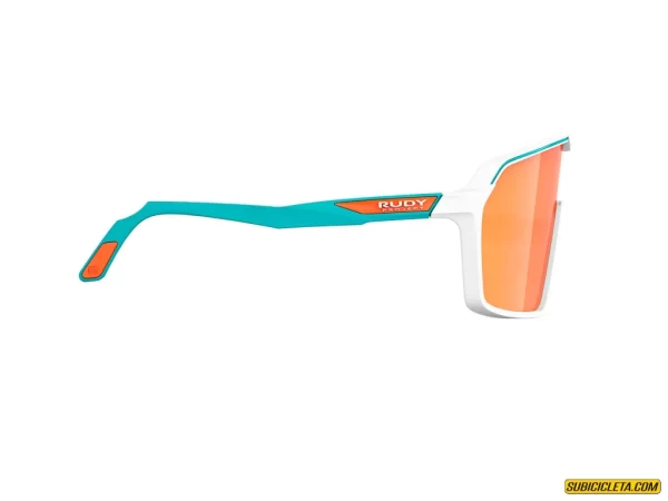 LENTES SPINSHIELD WHITE/WATER MATTE - MULTILASER ORANGE RUDY PROJECT - Image 4