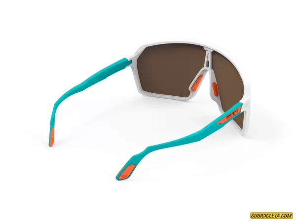 LENTES SPINSHIELD WHITE/WATER MATTE - MULTILASER ORANGE RUDY PROJECT - Image 5