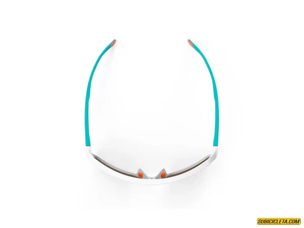 LENTES SPINSHIELD WHITE/WATER MATTE - MULTILASER ORANGE RUDY PROJECT - Image 6