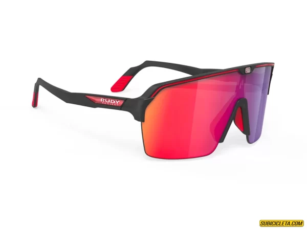 LENTES SPINSHIELD AIR BLACK MATTE - MULTILASER RED RUDY PROJECT
