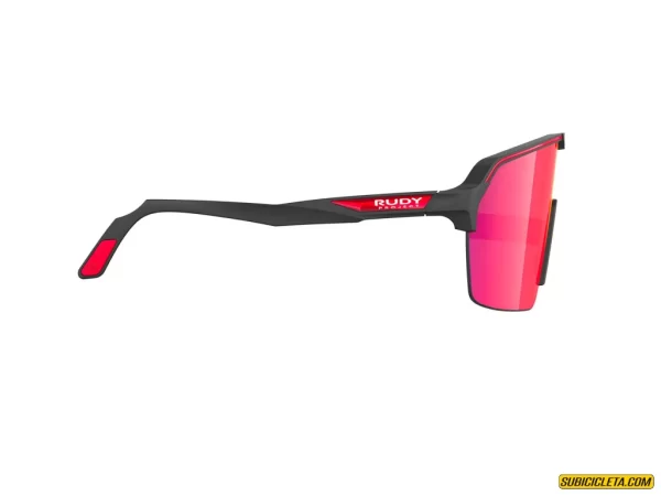LENTES SPINSHIELD AIR BLACK MATTE - MULTILASER RED RUDY PROJECT - Image 4