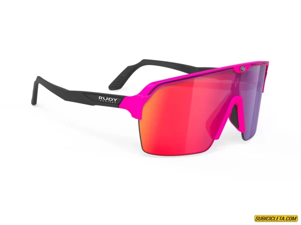LENTES SPINSHIELD AIR PINK FLUO MATTE - MULTILASER RED RUDY PROJECT