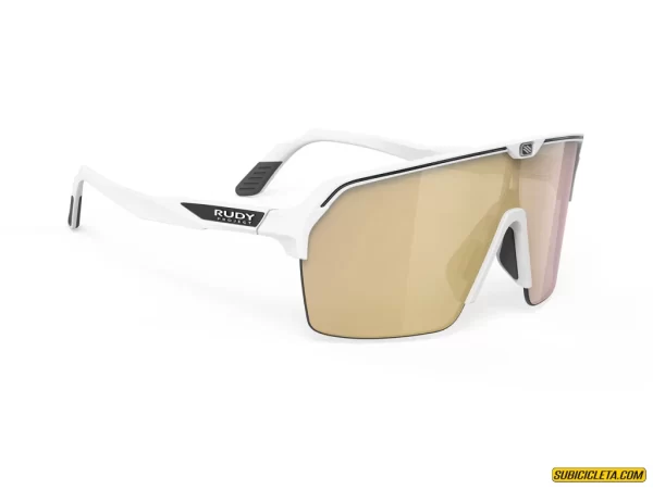 LENTES SPINSHIELD AIR WHITE MATTE - MULTILASER GOLD RUDY PROJECT