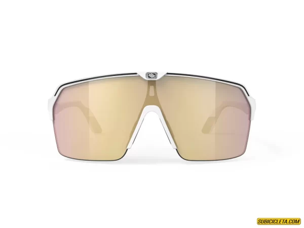 LENTES SPINSHIELD AIR WHITE MATTE - MULTILASER GOLD RUDY PROJECT - Image 2