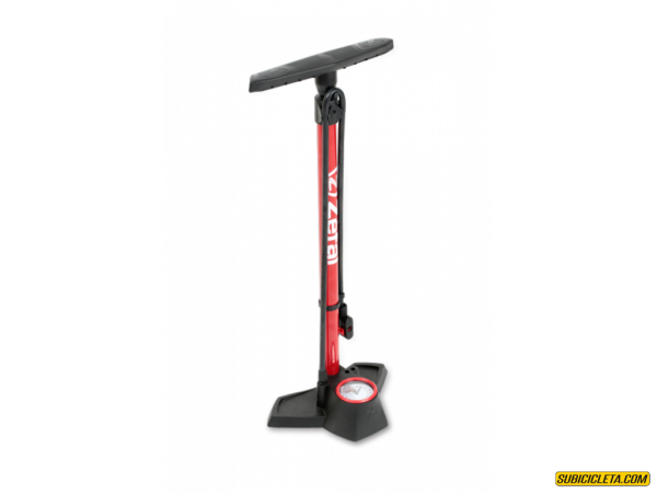 Inflador De Pie Profil Max Fp30 - Rojo - Zefal