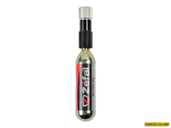 Inflador de CO2 EZ contol Z-Flow + cartucho de 16g Zefal